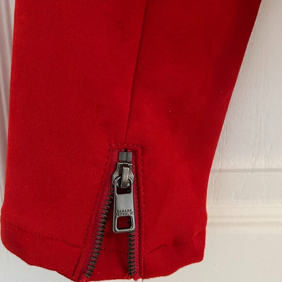 BANANA REPUBLIC Faux Suede Moto Jacket – XS - Picture 6 of 6